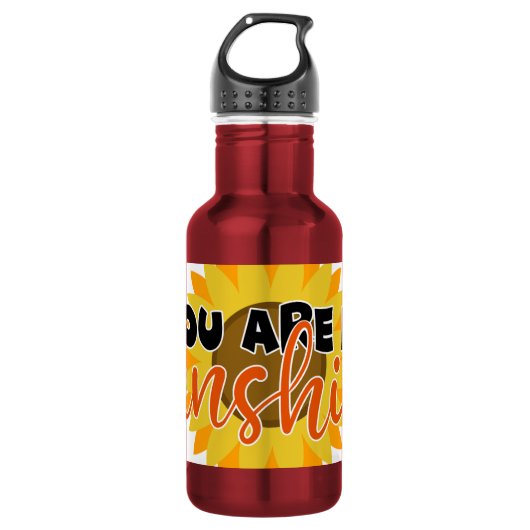 Je Bent Mijn Zonneschijn Zonneschijn waterfles (Voorkant)