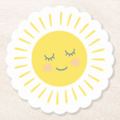 Je bent mijn zonneschijnige zon kartonnen onderzetters (Voorkant)