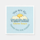 Je bent mijn zonneschijnjongen. servet (Voorkant)