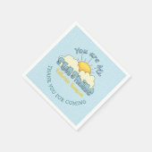 Je bent mijn zonneschijnjongen. servet (Hoek)