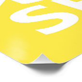 Je bent mijn zonneschijnse gepersonaliseerde Poste Poster (Hoek)