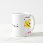 Je bent mijn zonneschijnse schatje Gift. Koffiemok (Voorkant rechts)