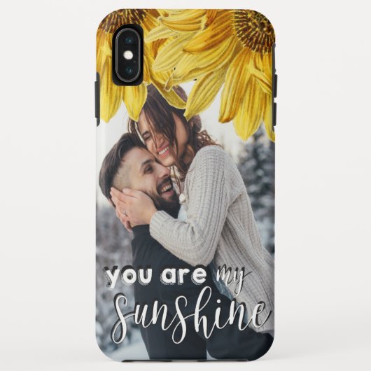 Je bent mijn zonnesgele zonnebloempfoto Case-Mate iPhone case (Achterkant)