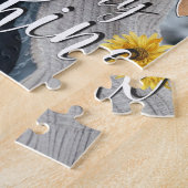 Je bent mijn zonnesgele zonnebloempfoto legpuzzel (Zijkant)