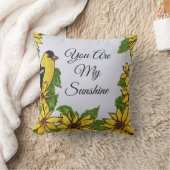 Je bent mijn zonneske vogelzonnebloemen kussen (Deken)