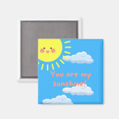 Je bent mijn zonnestraalnet magneet (Voorkant / Achterkant)