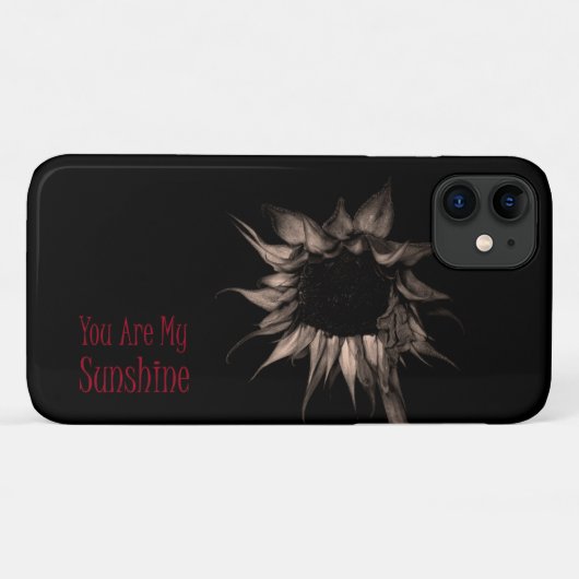 Je bent mijn zonneszonnebloempje unieke kool Case-Mate iPhone case (Achterkant (horizontaal))