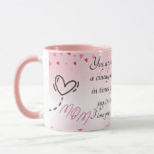 Je bent mijn zonnetje op een bewolkte dag mok (Links)