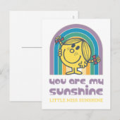 Je bent mijn zonnige Arch Briefkaart (Voorkant / Achterkant)