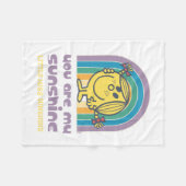 Je bent mijn zonnige Arch Fleece Deken (Voorkant (Horizontaal))