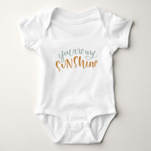 Je bent mijn zonnige Baby Romper (Voorkant)