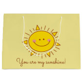 Je bent mijn zonnige gelukkige zonnige dag groot cadeauzakje (Voorkant)