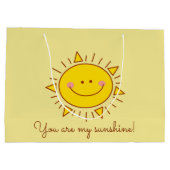 Je bent mijn zonnige gelukkige zonnige dag groot cadeauzakje (Achterkant)