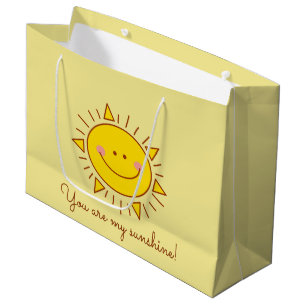 Je bent mijn zonnige gelukkige zonnige dag groot cadeauzakje