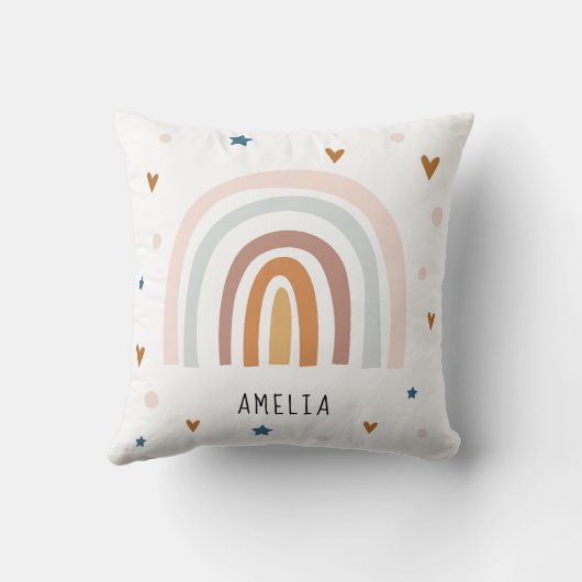 Je bent mijn zonnige gepersonaliseerde naamkussen kussen (Achterkant)