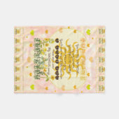 Je bent mijn zonnige hart fleece deken (Voorkant (Horizontaal))