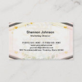 Je bent mijn zonnige hart visitekaartje (Achterkant)