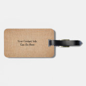 Je bent mijn zonnige op Burlap. Bagagelabel (Achterkant horizontaal)