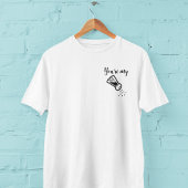 Je bent mijn zout, Schattige, BFF, koppel matching T-shirt