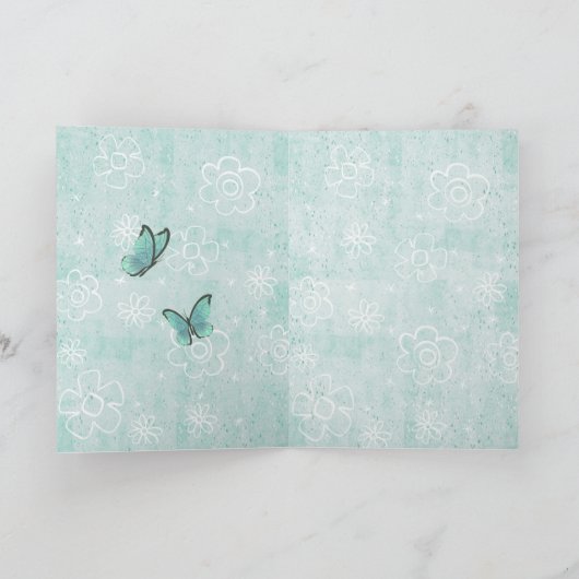 Je bent moediger dan je denkt bloementuin kaart (Binnen)