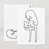 je bent mooi briefkaart (Voorkant / Achterkant)