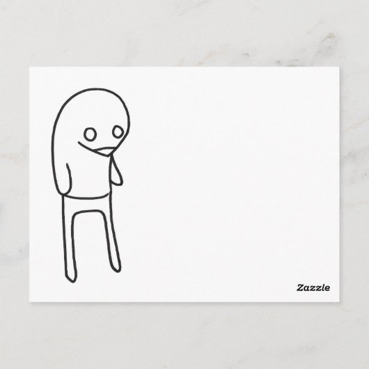 je bent mooi briefkaart (Achterkant)