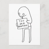 je bent mooi briefkaart (Voorkant)