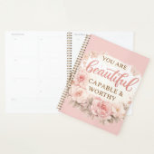 Je Bent Mooi, Capabel en Waardig Inspirerend Planner (Display)