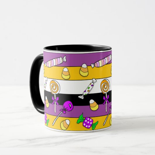 Je bent mooi, Ghost Pun, Halloween Mok (Voorkant links)