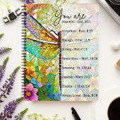 Je bent mooi...Glazen in lood libel Notitieboek