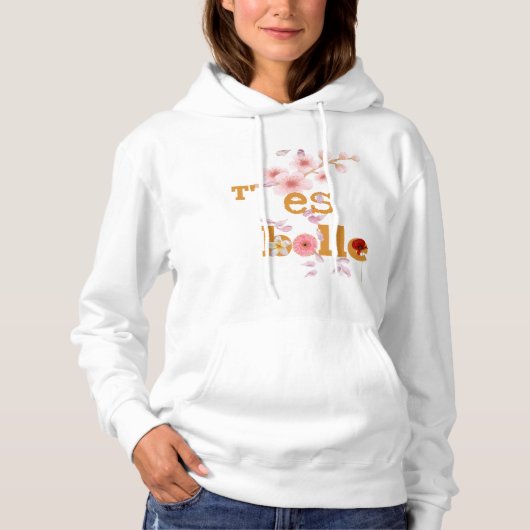 Je bent mooi hoodie (Voorkant)