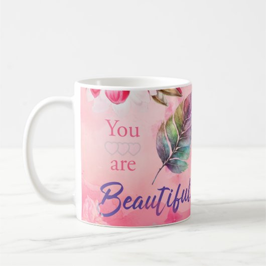 Je bent mooi koffiemok (Links)