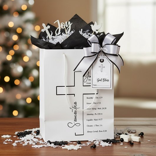 Je bent mooi kruis gepersonaliseerd medium cadeauzakje