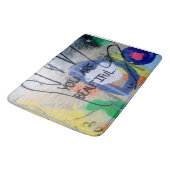 Je bent mooie graffiti badmat (Gekanteld)