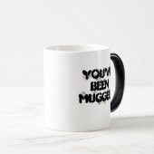 Je bent MUGGED. Magische Mok (Voorkant rechts)