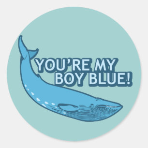 Je bent My Boy Blue! movie+gifts Ronde Sticker