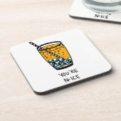 Je bent N-Ice Bier Onderzetter (Linkerzijde)