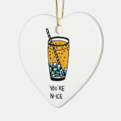 Je bent N-Ice Keramisch Ornament (Links)