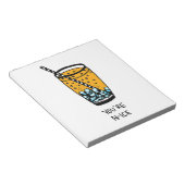 Je bent N-Ice Notitieblok (Schuin)