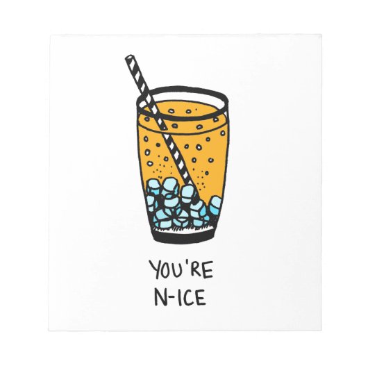 Je bent N-Ice Notitieblok (Voorkant)