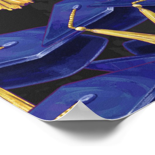 Je bent naar de Top gestegen Poster (Hoek)