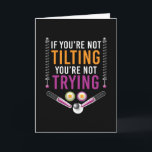 Je bent Nat Tilting Pinball Arcade Retro Kaart<br><div class="desc">You have a pinball or pinball hobby with pinball machine in the bastion? Then this arcade retro highscore gift for Concreation,  birthday for men and women as well as friends.</div>