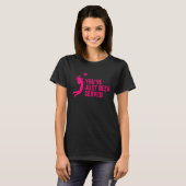 Je Bent Net Geserveerd Volleybal T-shirt (Voorkant volledig)