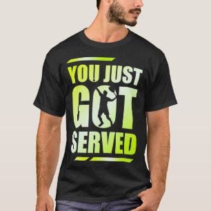 Je bent net geserveerd voor een Tennis Player Tenn T-shirt