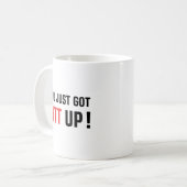 Je bent net Litt Up Koffiemok (Voorkant links)