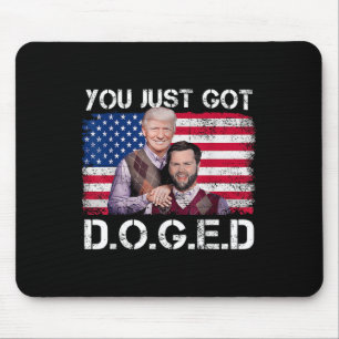 Je bent net weggelopen bij het Trump Department of Muismat