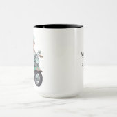 Je bent net zo oud als je je grappig voelt mok (Midden)