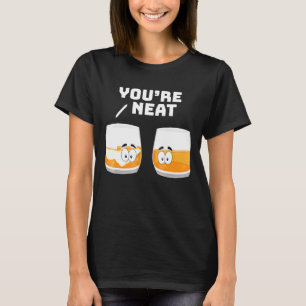Je Bent Netjes Whisky Schotse Pun Whiskey Drinken T-shirt