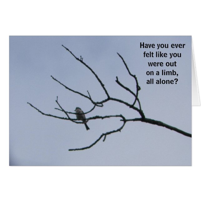 Je bent niet alleen (Voorkant Horizontaal)