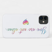 Je bent niet alleen Case-Mate iPhone case (Achterkant (horizontaal))